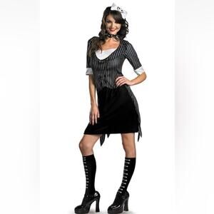 Nightmare Before Christmas Sexy Jack Skellington women’s costume small 4/6 NEW